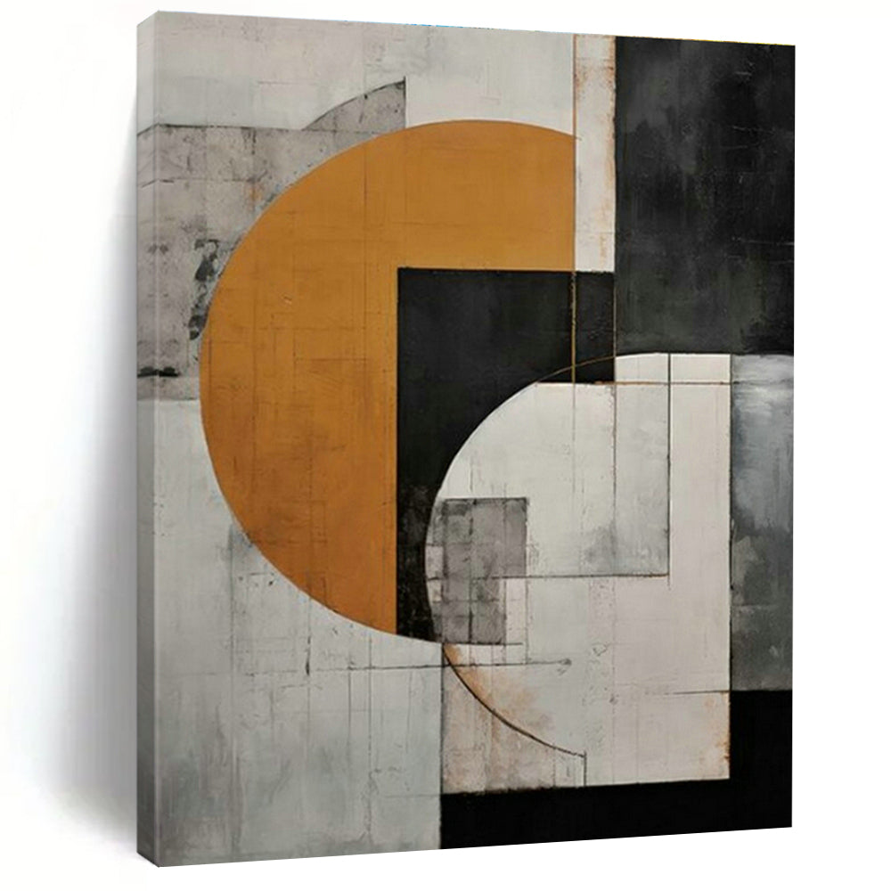 Mammoth Custom - Designed Handmade Abstract Painting for Office & Hallway DLZ2122