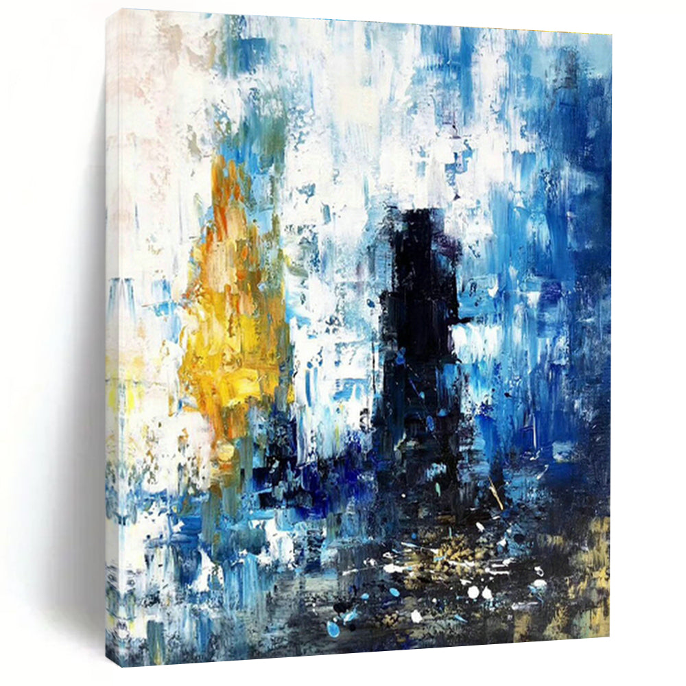 Extra - Vast Hand - Painted Abstract Canvases for Living Room & Entryway Foyers DLZ0573