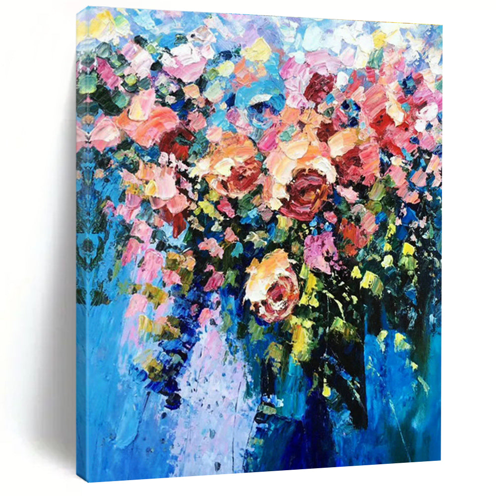 Oversized Custom Handmade Abstract Painting for Entryway & Bedroom DLZ1356
