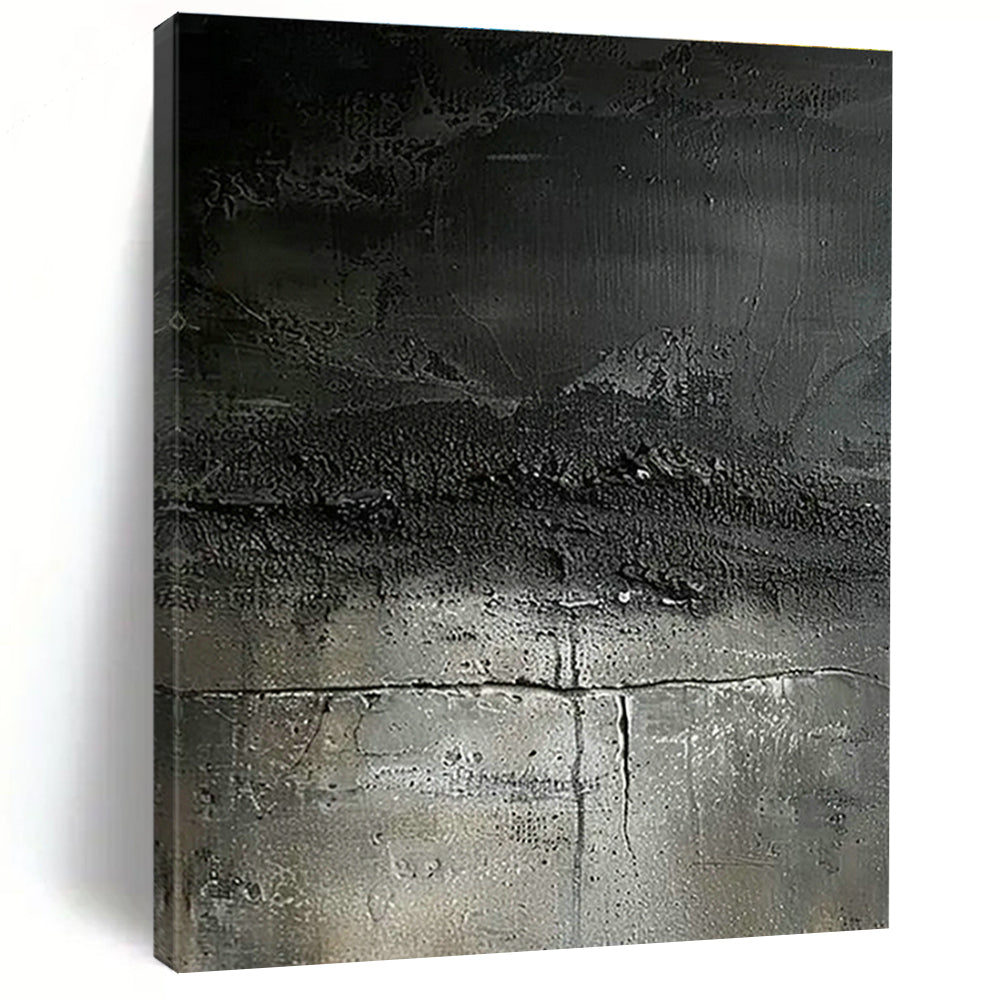 Original Handmade Abstract Canvas for Dining Room Serving Tray Rack Wall & Entryway Scarf Hanging Wall DLZ1745