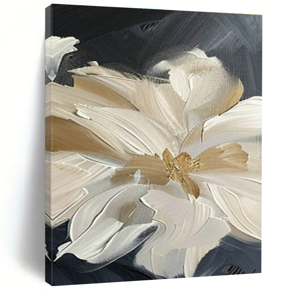 Extra-large Custom Hand-Painted Abstract Canvas for Dining Room Herb Garden Wall and Entryway Plant Stand Area Wall DLZ1995