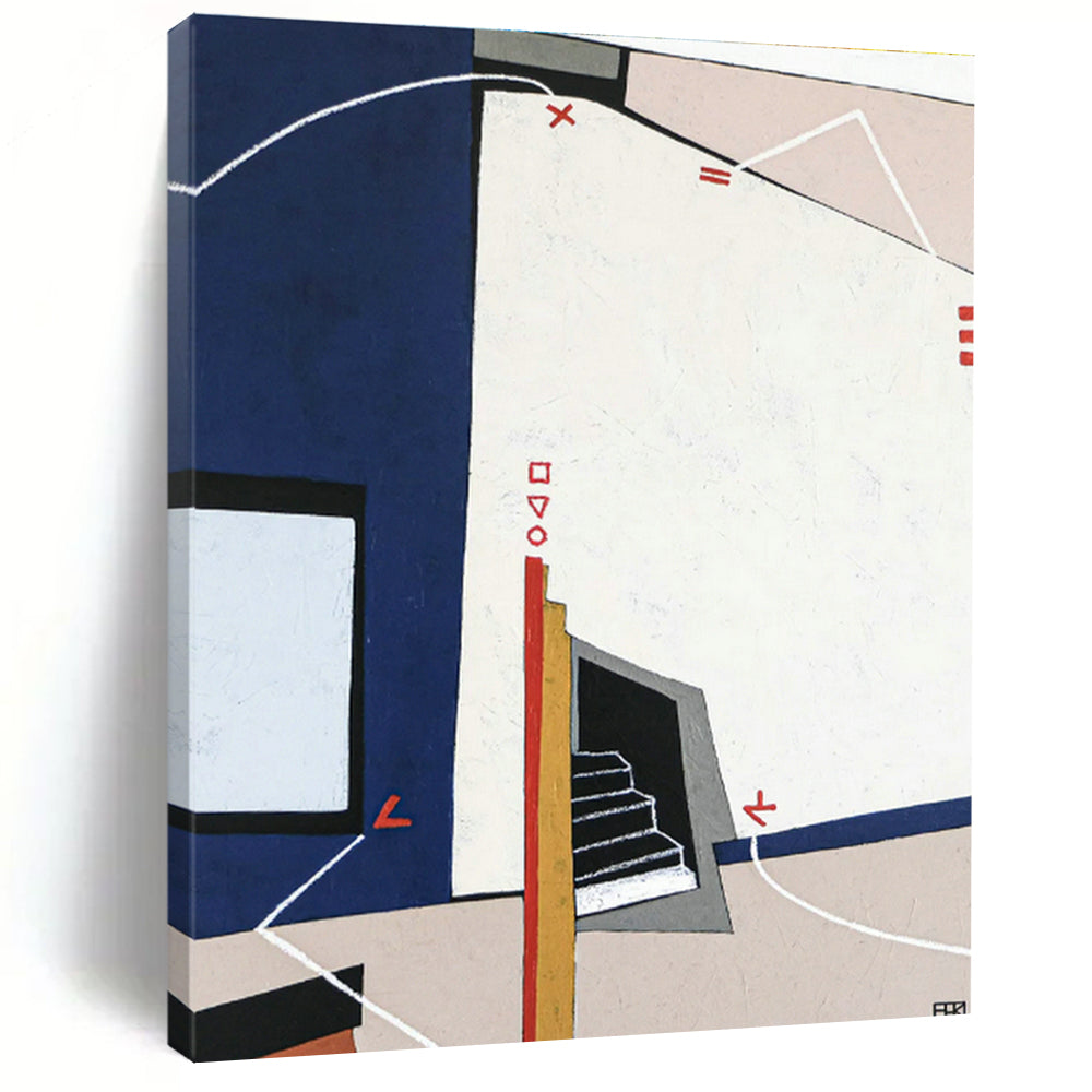 Gargantuan Bespoke Abstract Painting for Bedroom & Entryway DLZ1113