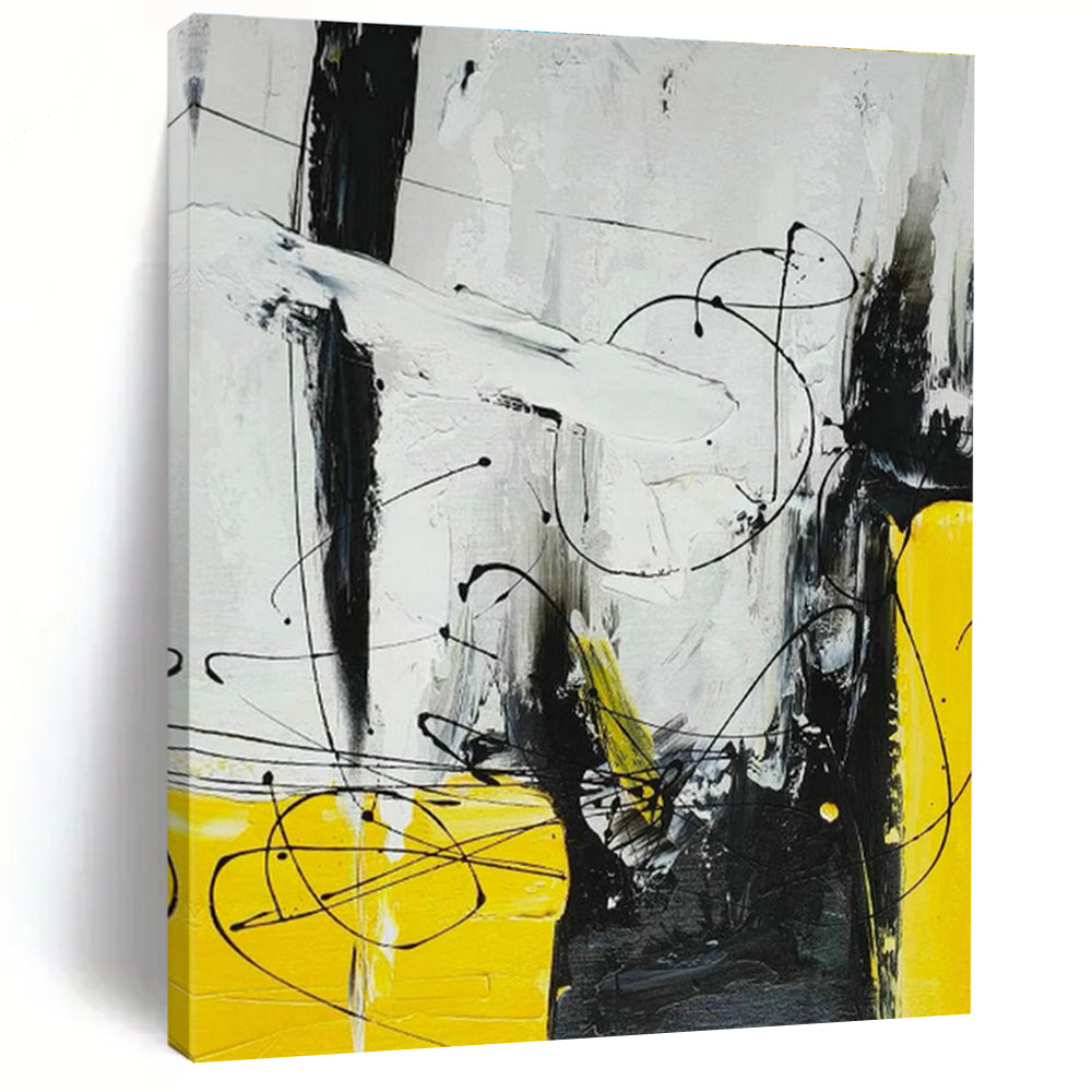 Mega - Sprawling, AI - Generated Custom Abstract Canvases for Bedroom Uniqueness DLZ0497