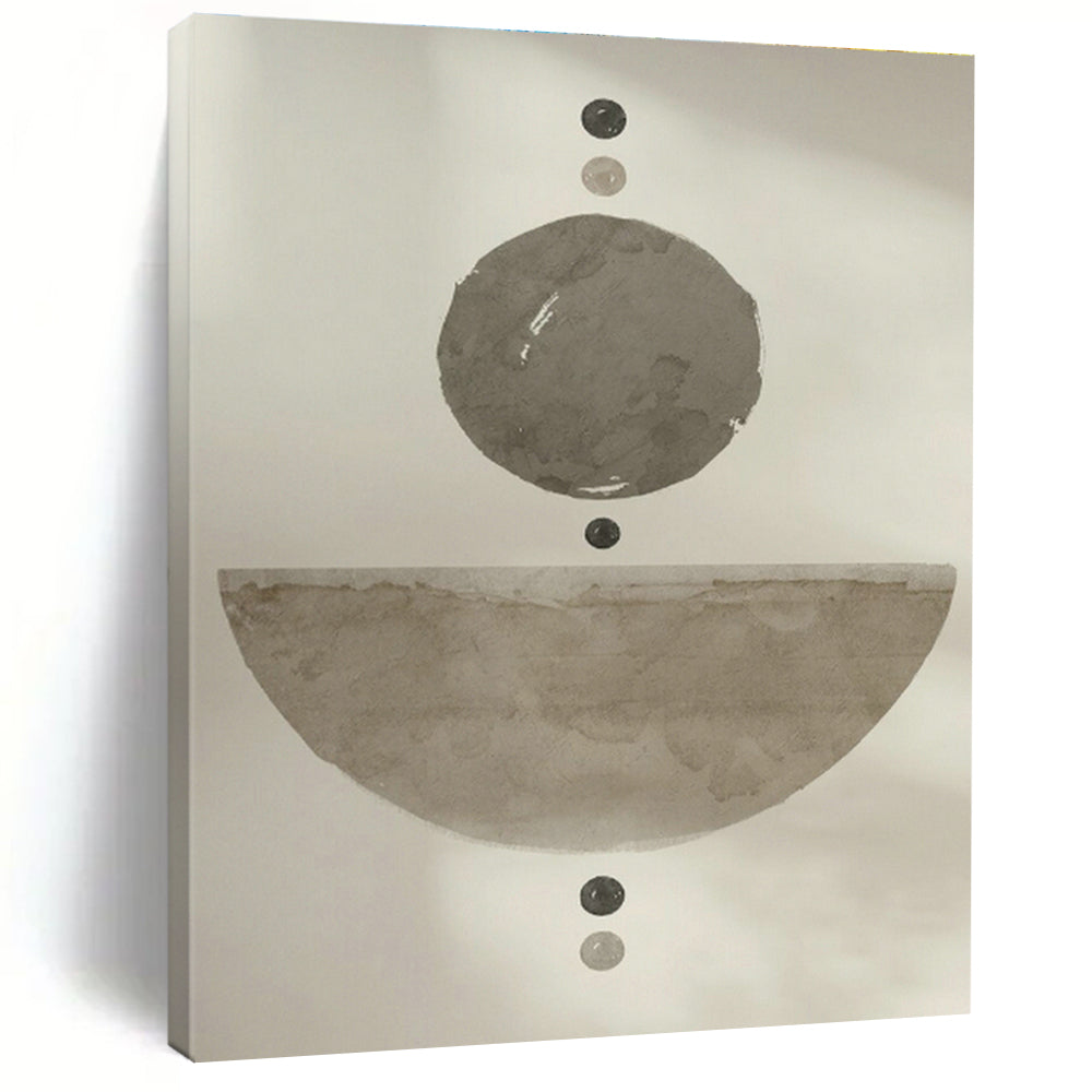Hand - Painted Abstract Wall Art Collection for Cottage Bedroom & Hallway DLZ1372