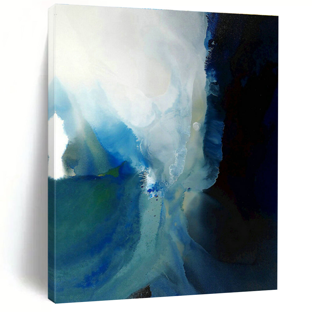 Hand-Painted Large Abstract Oil Painting, the Artistic Focal Point of Living Room and Bedroom DLZ0948