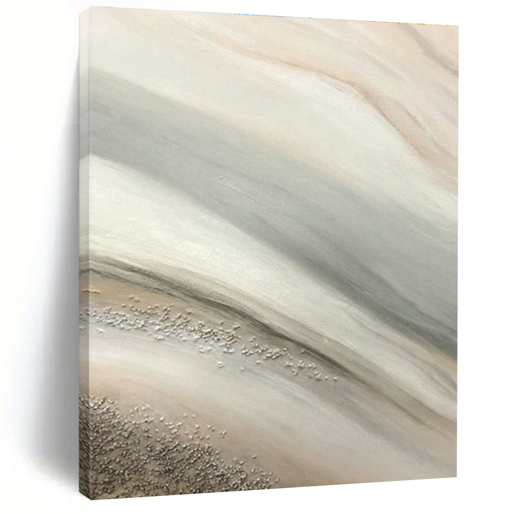 Large Hand-Painted Abstract Art for Office and Dining Room DLZ1497