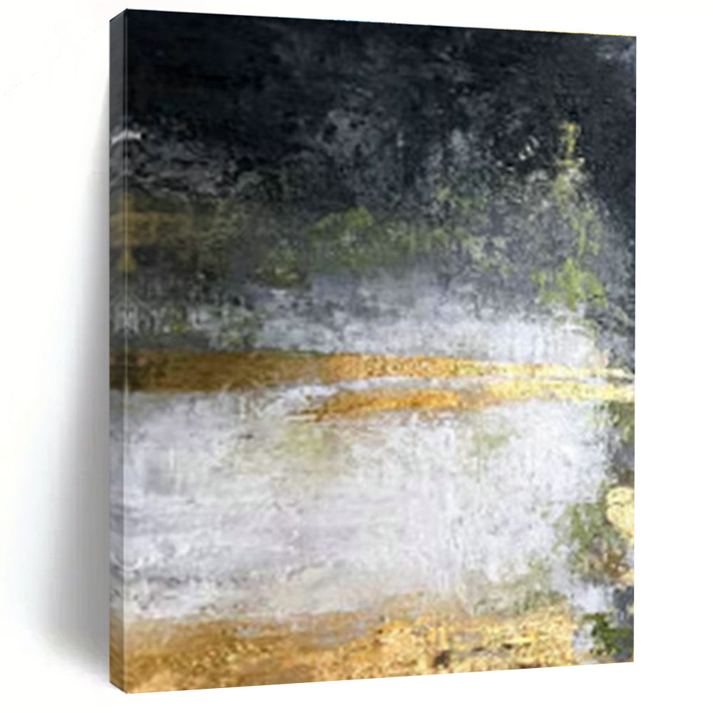 Extra-large Custom Handmade Abstract Painting for Bedroom Walk-out Balcony Wall and Dining Room Dessert Station Wall DLZ1905