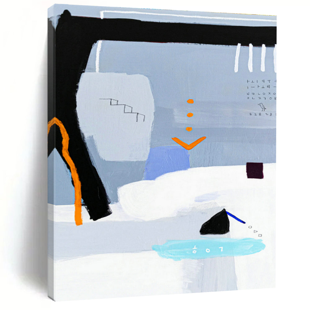 Enormous - Scale Custom-Made Abstract Artwork for Office & Bedroom DLZ1104