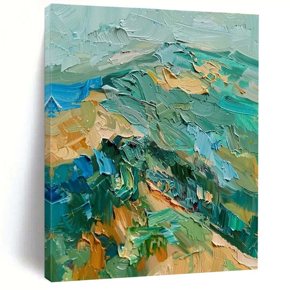 Gigantic - Depth Custom Abstract Paintings for Living Room Sophistication DLZ0439