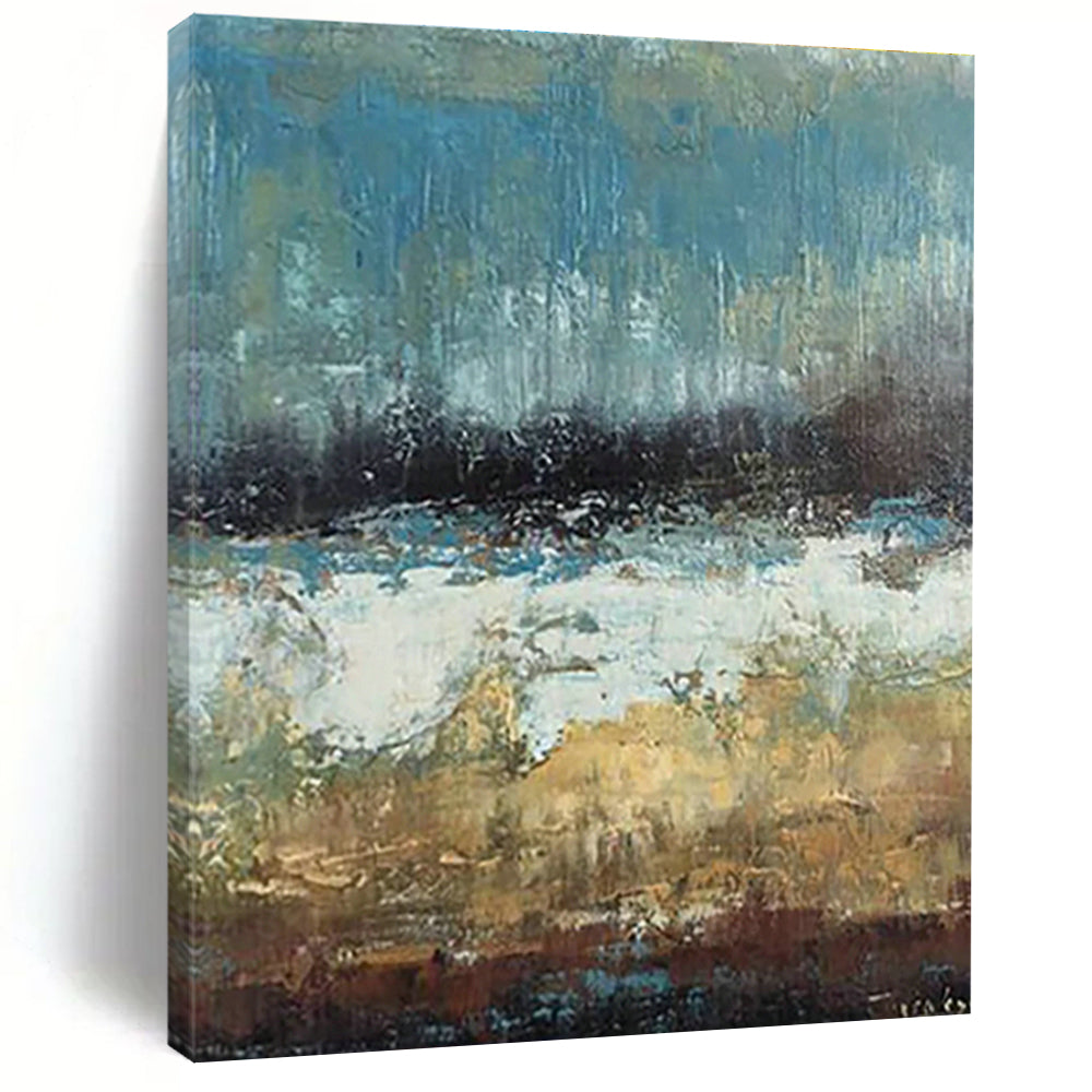 Abstract Hand - Painted Canvases for Living Room and Dining Room DLZ0638