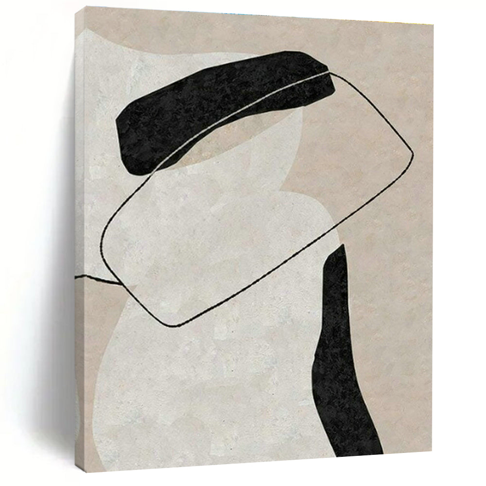 Big, Personalized Handmade Abstract Canvas for Cottage & Bedroom DLZ2050