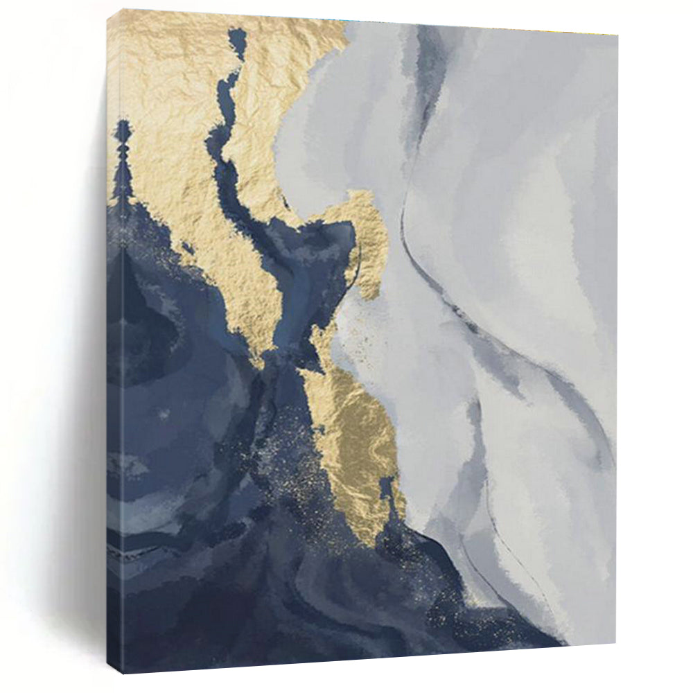 Immense Custom - Fit Handmade Abstract Artwork for Office & Entryway DLZ2214