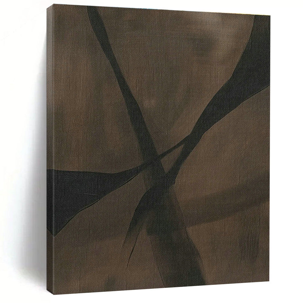 Massive Custom Abstract Mural for Cottage Bedroom & Dining Room DLZ1166