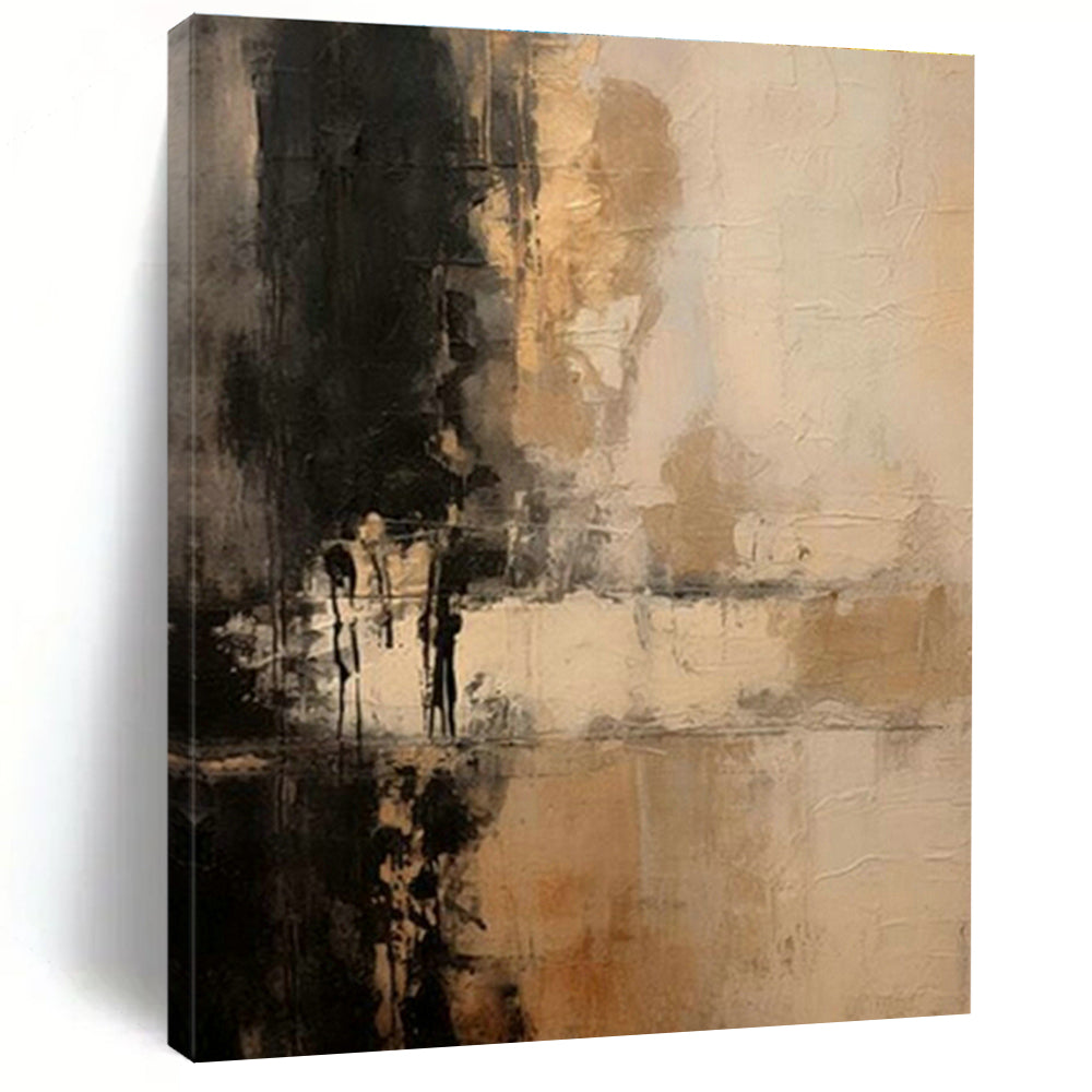 Giant Custom Abstract Canvases for Bedroom Focal Points DLZ0387