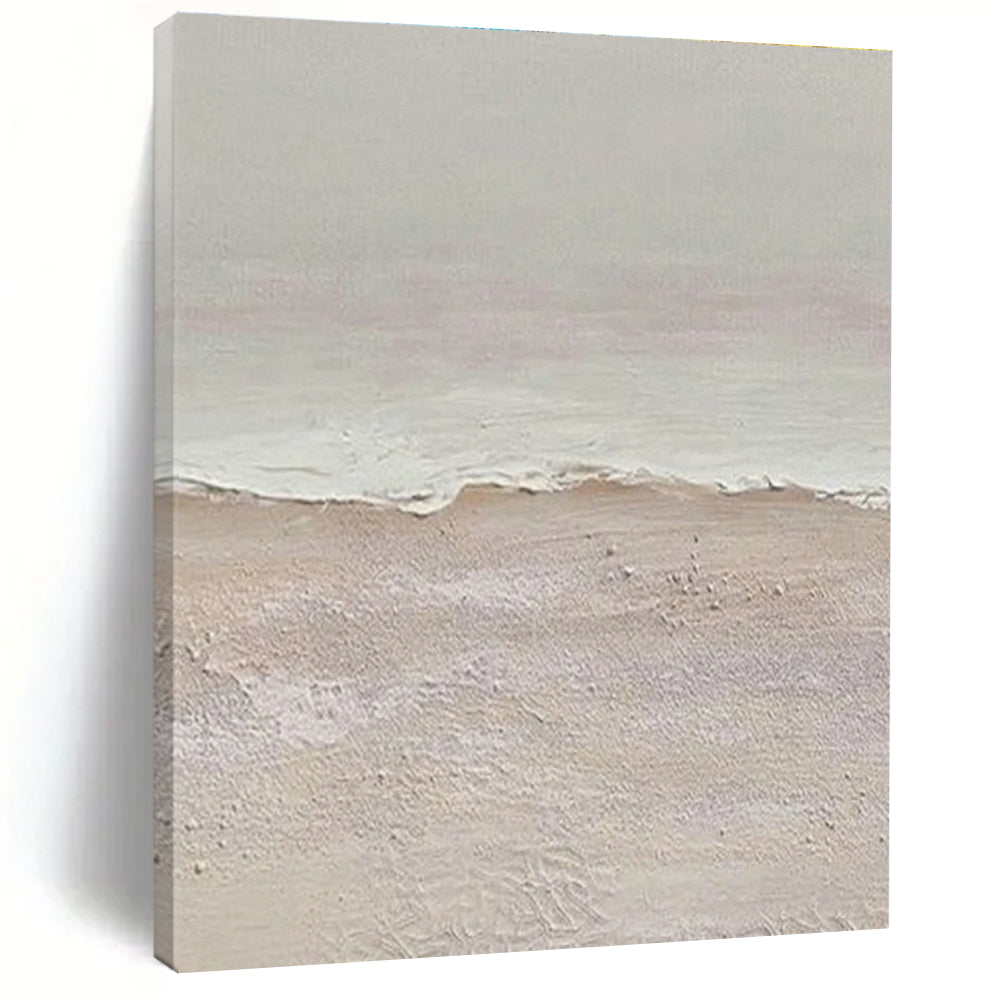 Handmade Extra - Large Abstract Canvas for Dining Room & Cottage Entryway DLZ1131