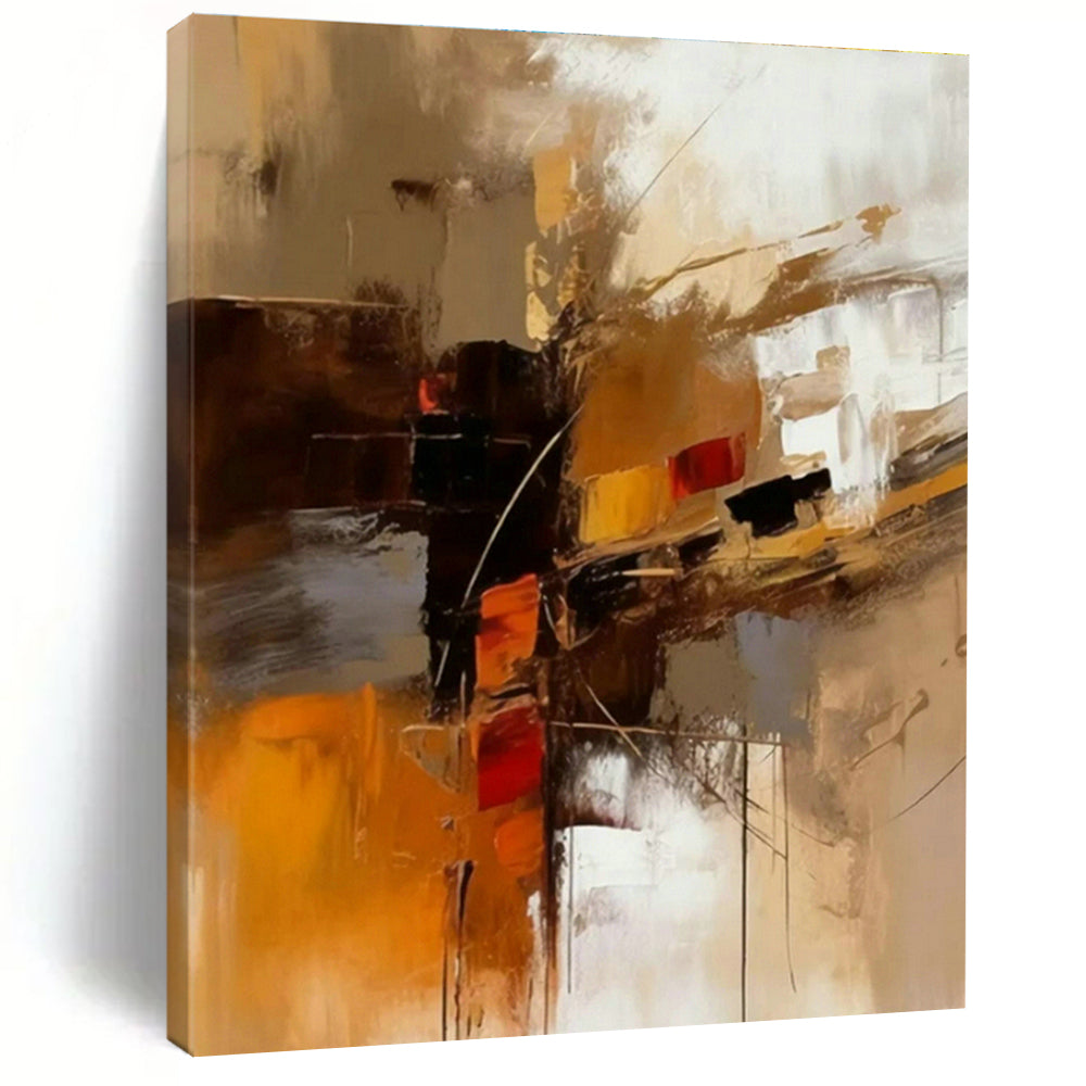 Original Hand-Painted Abstract Artwork for Living Room and Dining Room DLZ1439
