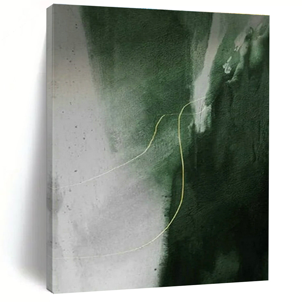 Custom Hand-Painted Abstract Canvas for Bedroom and Hallway DLZ1494