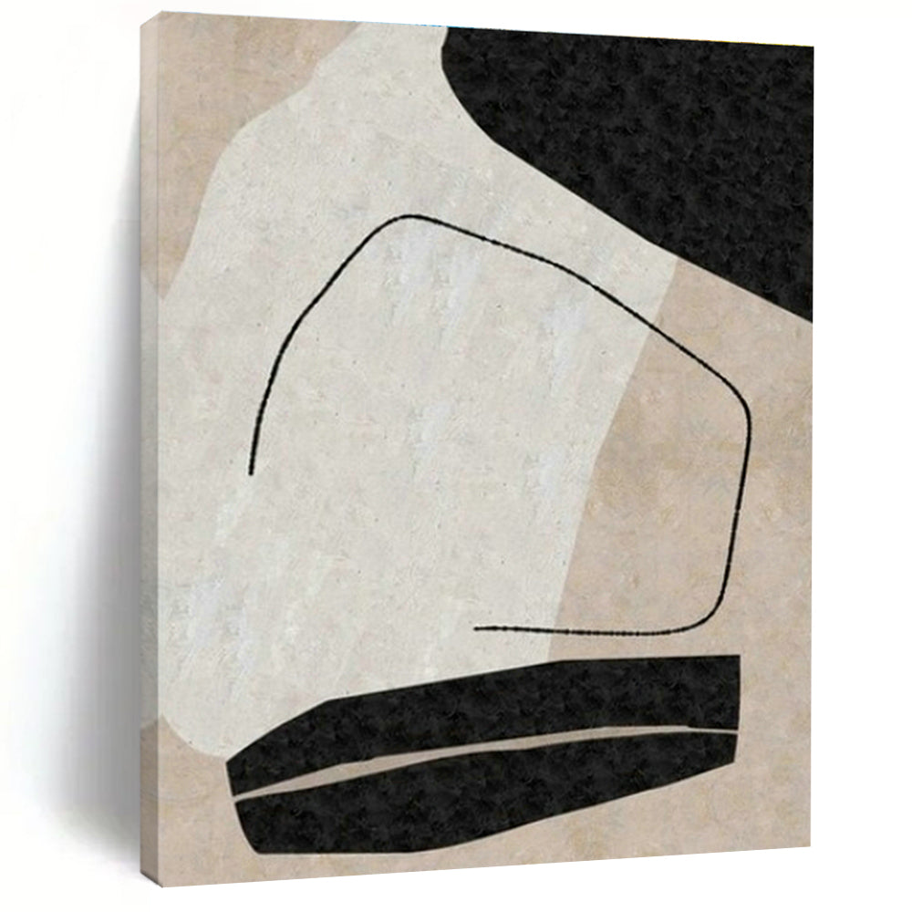 Oversized, Custom - Designed Hand Painted Abstract Artwork for Living Room & Dining Room DLZ2049
