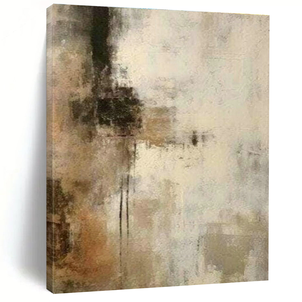 Monumental Personalized Handmade Abstract Painting for Hallway & Cottage DLZ2126