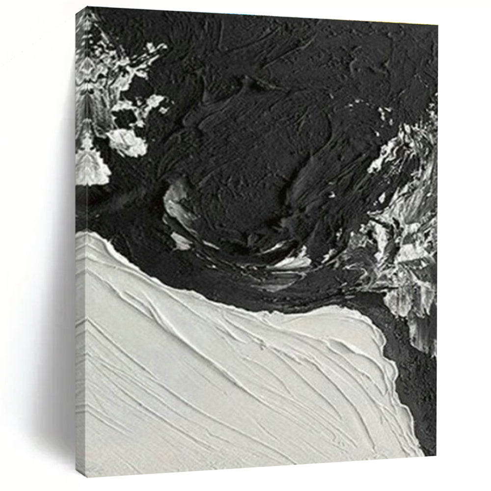 Custom Hand-Painted Abstract Canvas for Bedroom and Cottage Dining Room DLZ1614