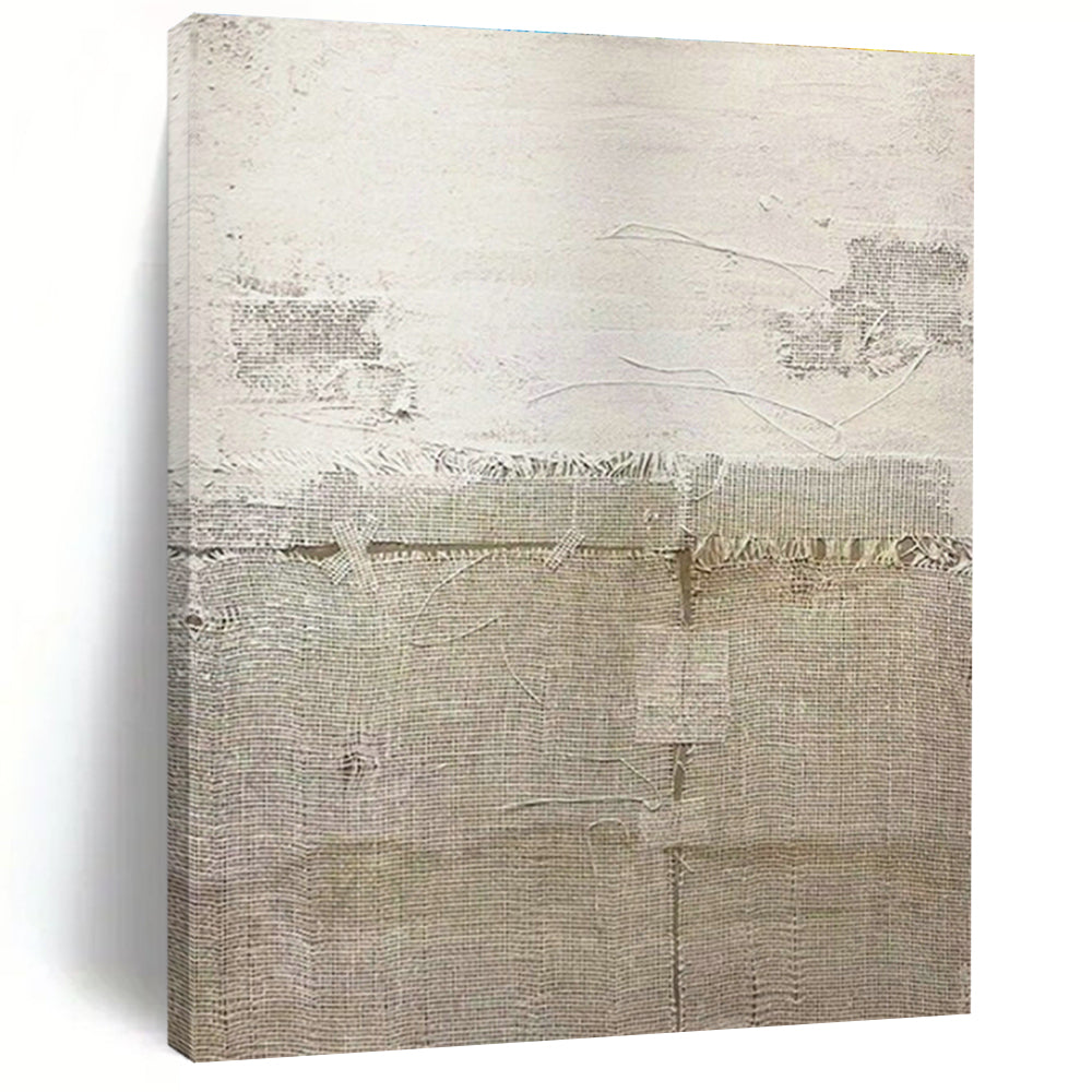Oversized Custom Hand-Painted Abstract Art for Cottage Hallway Umbrella Stand Wall and Office Printer Station Wall DLZ1860