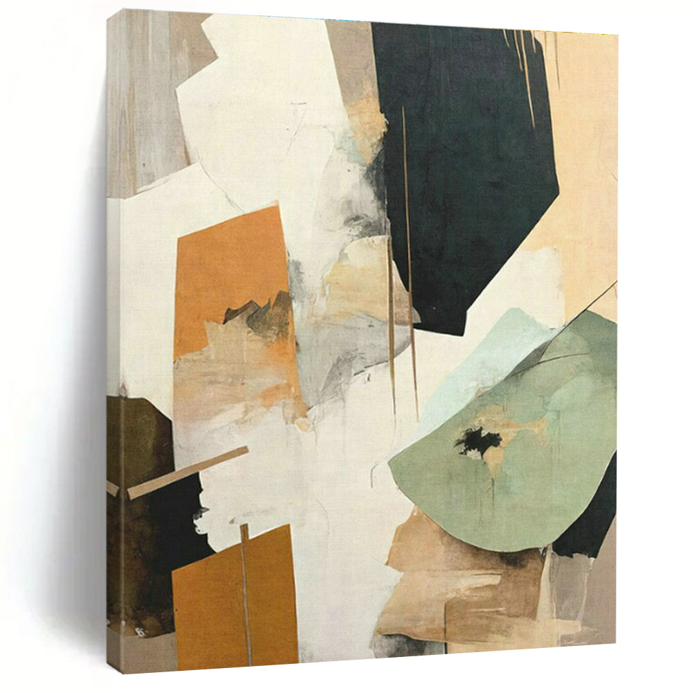 Large Hand-Painted Abstract Painting for Bedroom and Cottage Office DLZ1627