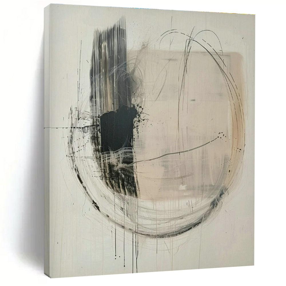 Handmade Abstract Wall Art for Cottage Bedroom and Entryway DLZ1829