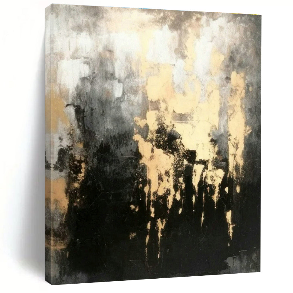 Custom Hand-Painted Abstract Wall Art for Cottage Bedroom Pillowcase Storage Basket Wall & Living Room Coffee Table Magazine Holder Wall DLZ1804