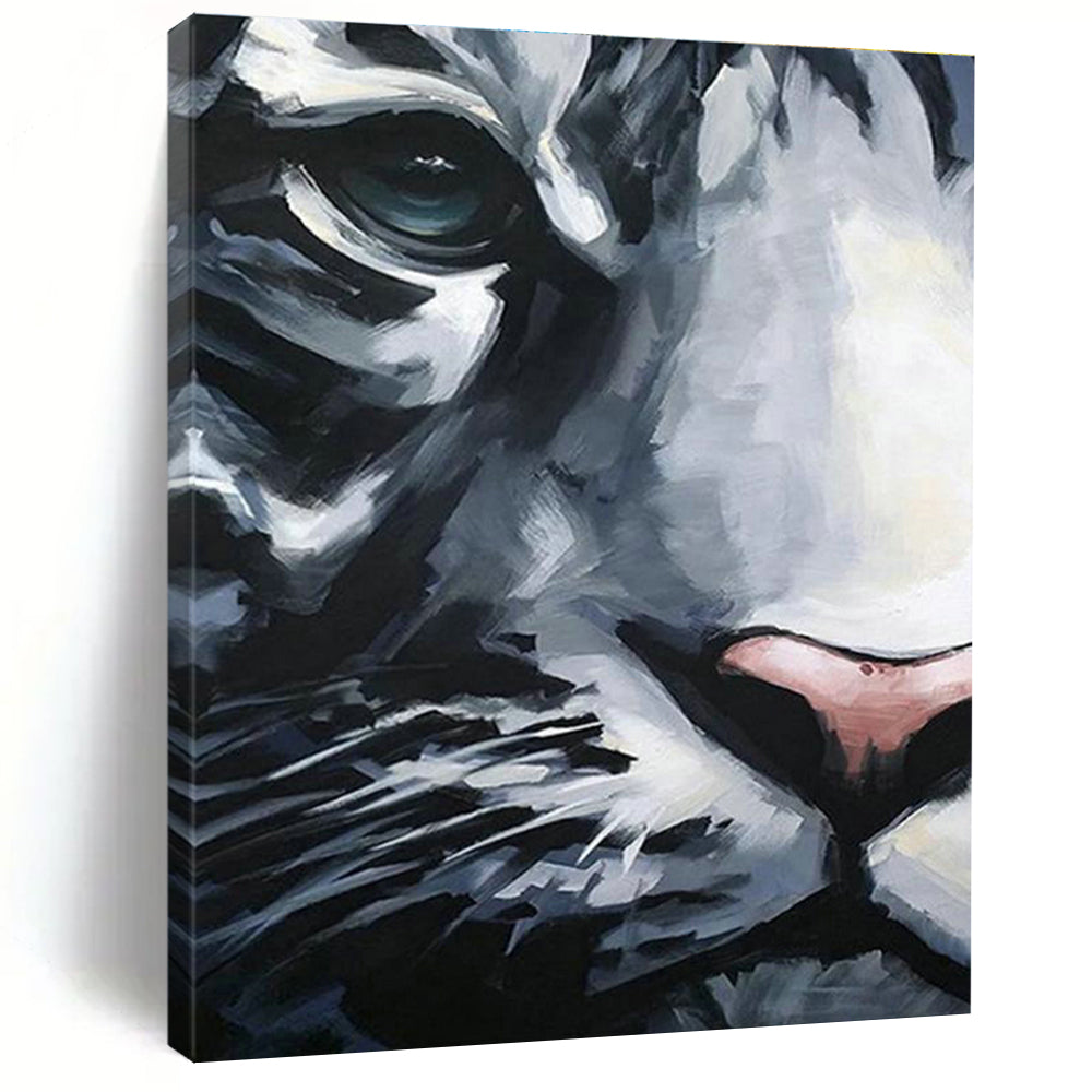 Giant Custom - Designed Handmade Abstract Canvas for Office and Cottage DLZ2154
