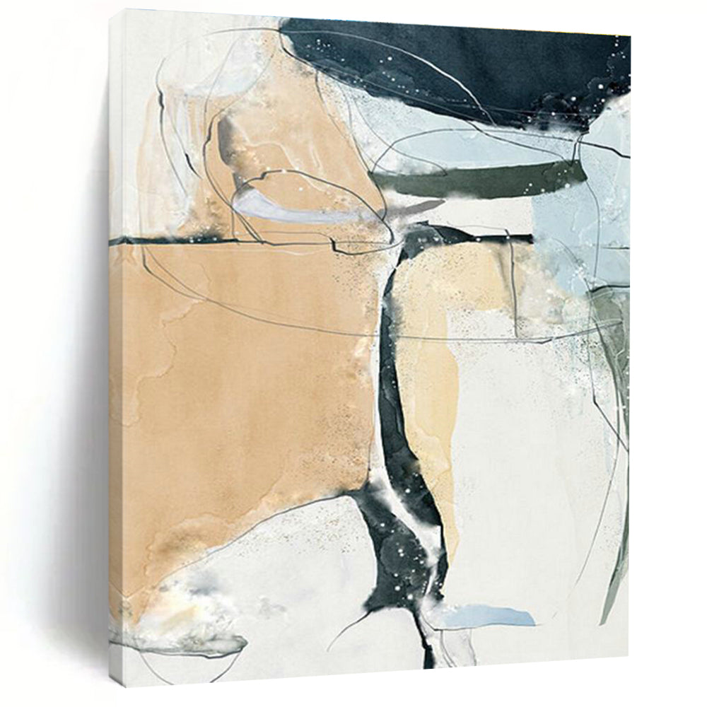 Colossal Custom - Fit Handmade Abstract Painting for Bedroom & Dining Room DLZ2223