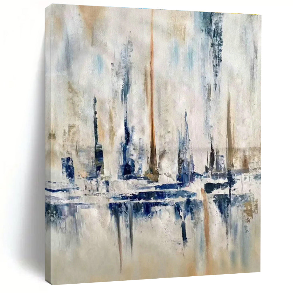Gigantic, Pressure - Sensitive Custom Abstract Paintings for Living Room Interaction DLZ0473