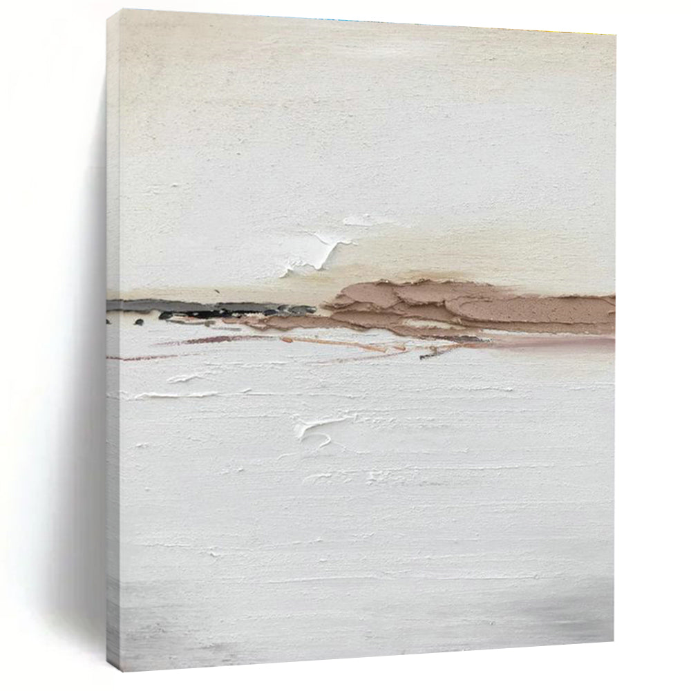 Custom Abstract Painting for Dining Room Banquette & Cottage Entryway Bench Area DLZ2378