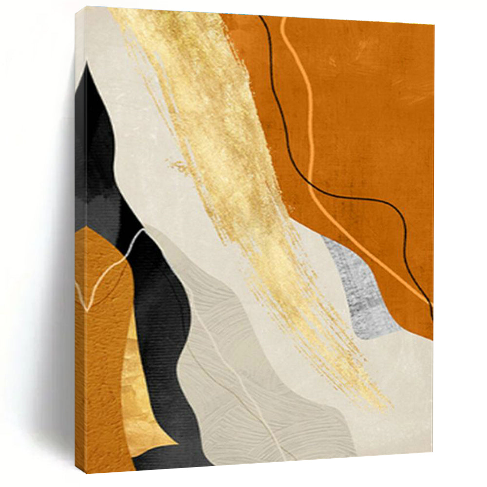Vast Custom - Sized Hand Painted Abstract Painting for Cottages & Office DLZ2217