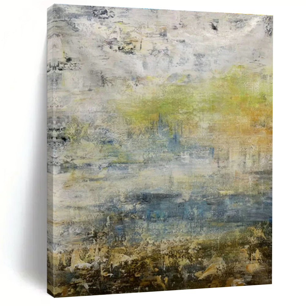 Extra - Vast Hand - Painted Abstract Canvases for Hallway & Dining Room DLZ0551