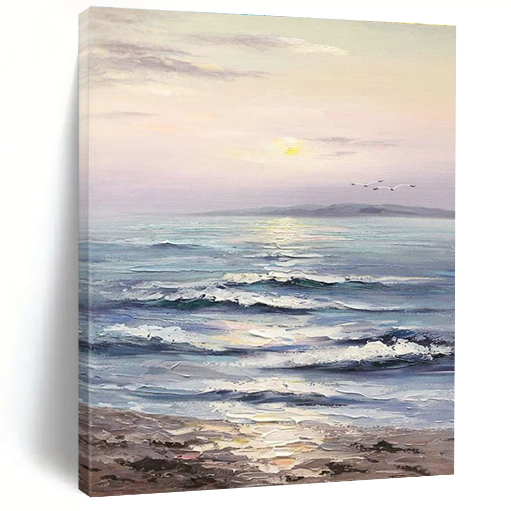 Handmade Abstract Wall Art for Hallway & Cottage Bedroom DLZ2296