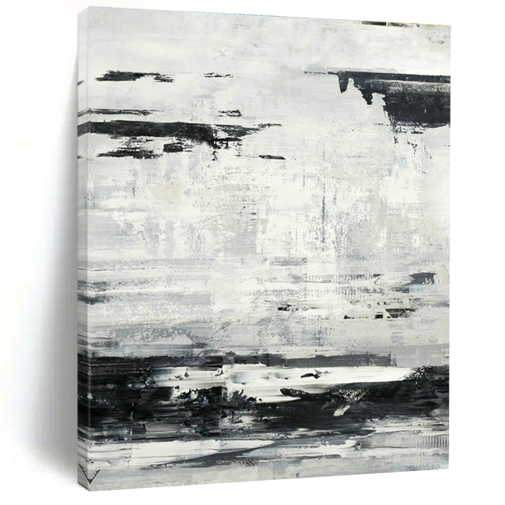 Monumental Bespoke Hand Painted Abstract Wall Decor for Living Room & Bedroom DLZ2077