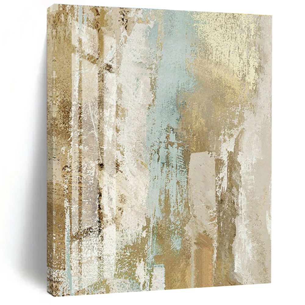 Grand - Scale Custom Abstract Canvases for Living Room Home Theaters & Office Video Conferencing Rooms DLZ0677