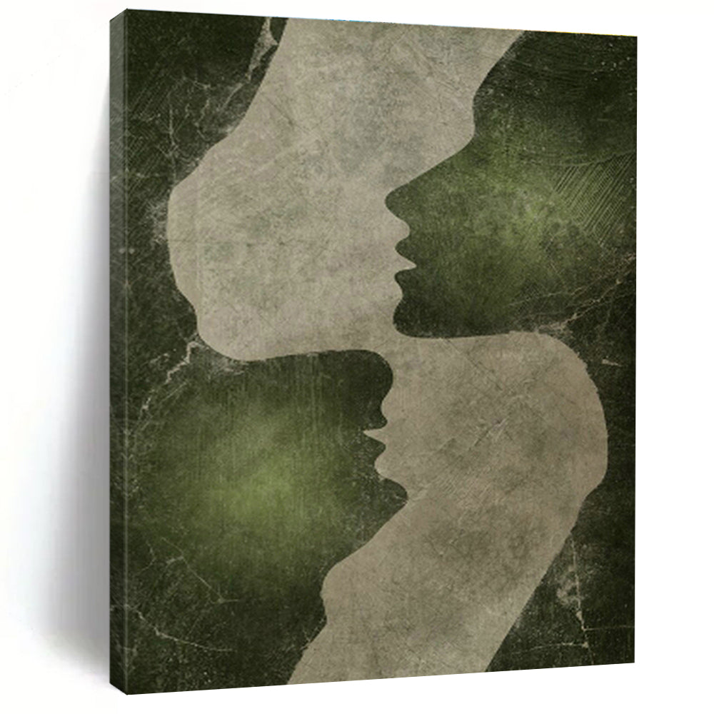 Extra - Large Hand - Painted Abstract Art Tiles for Cottage Dining Room & Office DLZ1375