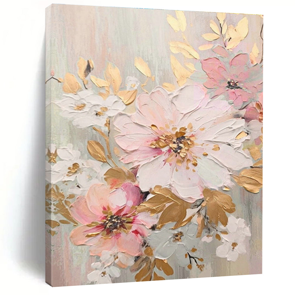 Hand - Painted Abstract Art Triptych for Bedroom & Office DLZ1397