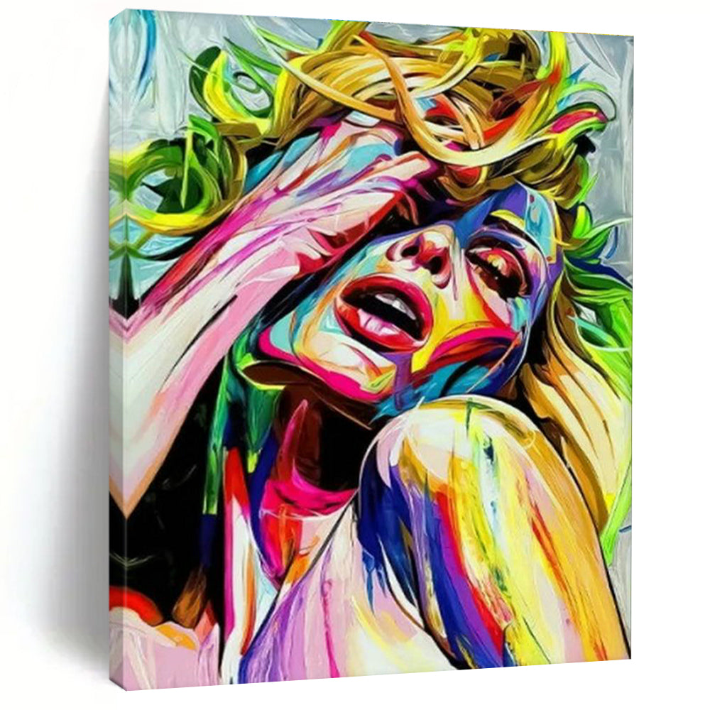 Handcrafted Abstract Wall Art for Cottage Bedroom & Entryway DLZ2338