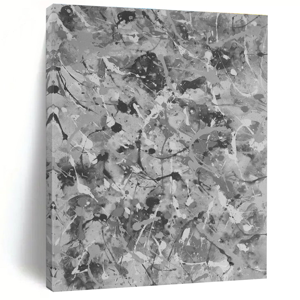 Custom Hand - Painted Abstracts for Bedroom Walk - in Closets and Office Break Rooms DLZ0779