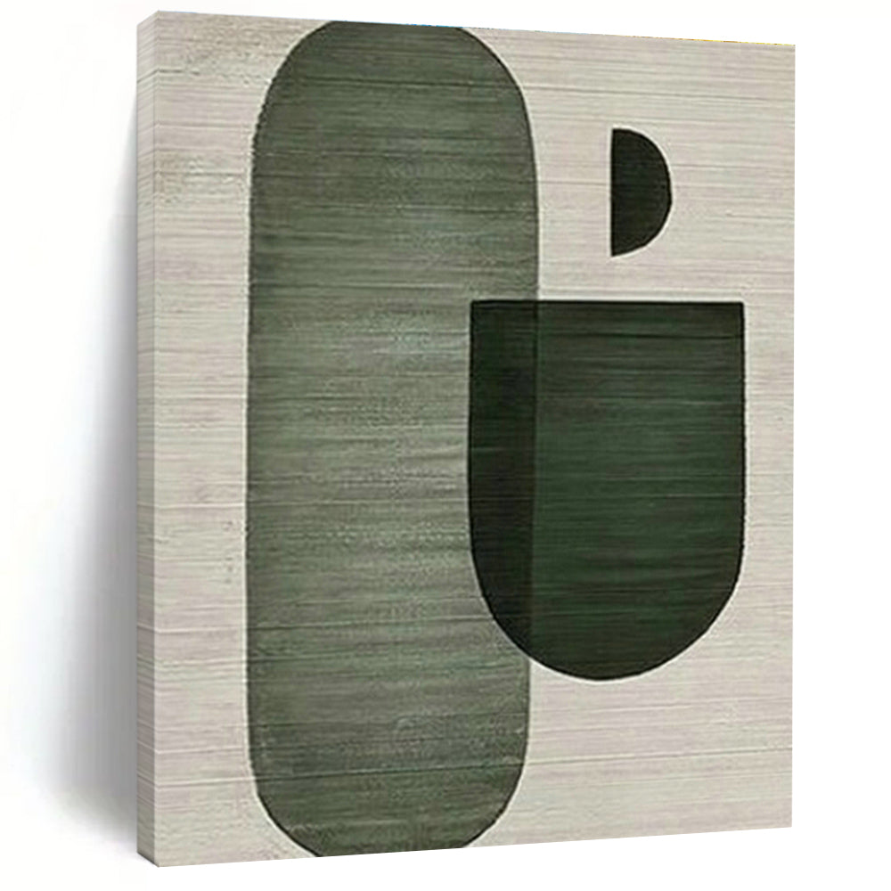 Original Hand-Painted Abstract Canvas for Office and Hallway DLZ1520