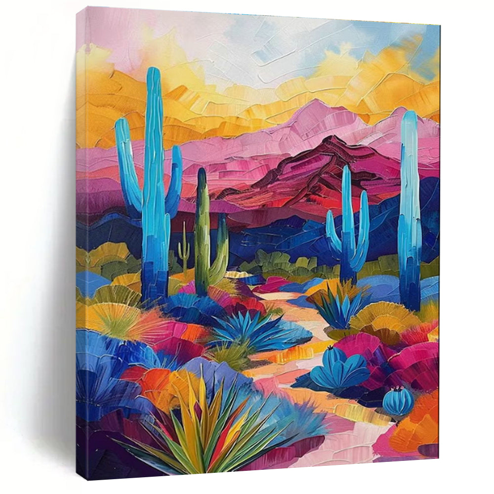 Oversized Tailored Abstract Canvas for Office & Dining Room DLZ2256