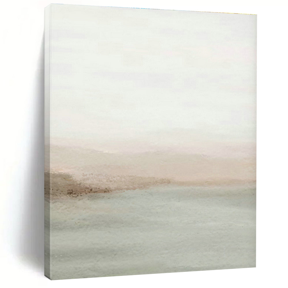 Vast Custom Abstract Canvases for Hallway Vaulted Ceilings & Cottage Living Room Bay Windows DLZ0726
