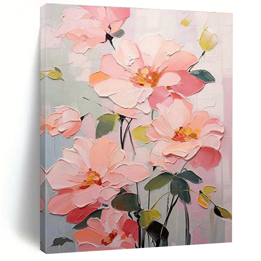 Extra - Large Custom Hand - Painted Abstract Painting for Office, Stimulate Work Inspiration DLZ0353