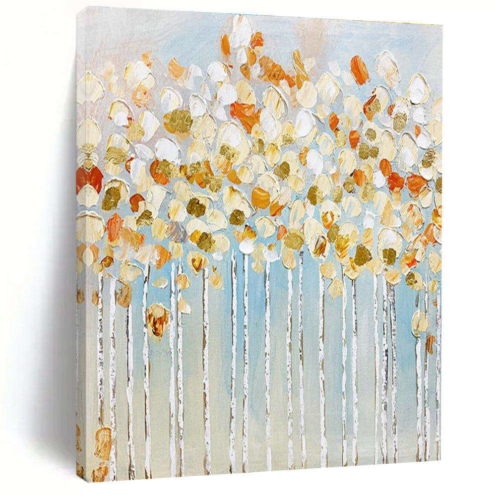 Extra - Large Bespoke Hand Painted Abstract Artwork for Hallway and Cottage DLZ2161