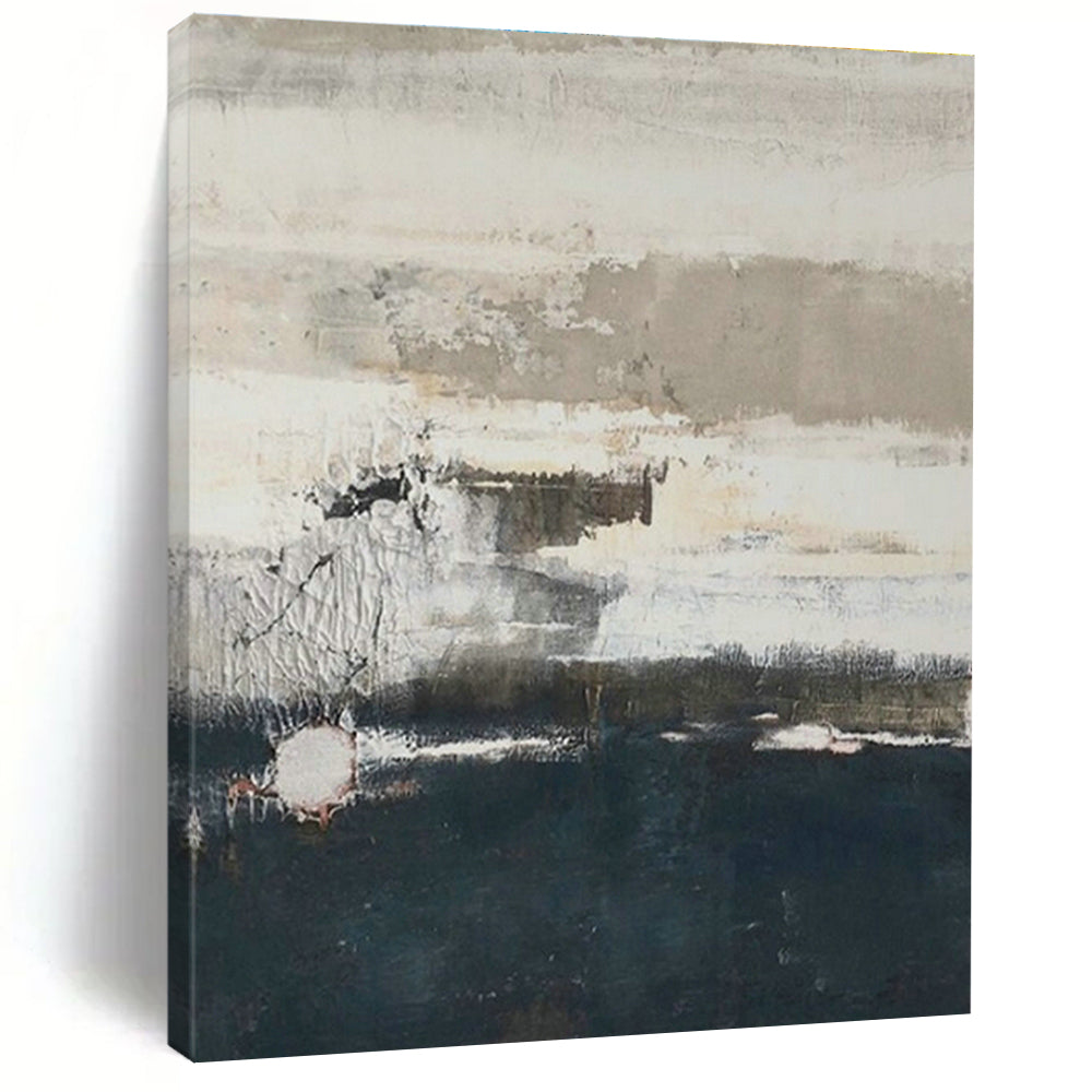 Large Customizable Hand-Painted Abstract Art for Hallway Coat Rack Wall and Living Room Entertainment Center Wall DLZ1881