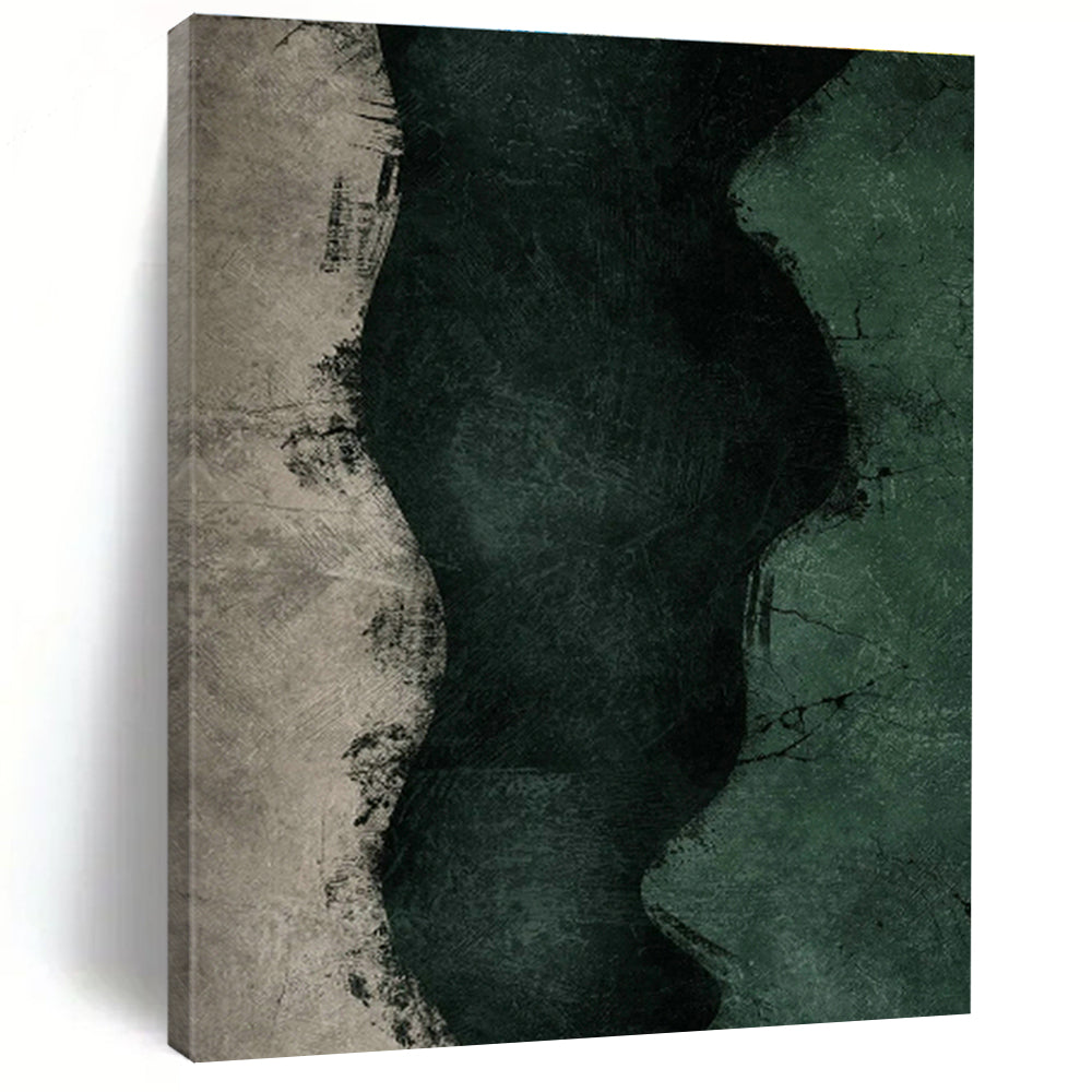 Custom - Composed Handmade Abstract Art for Cottage Office & Hallway DLZ1378