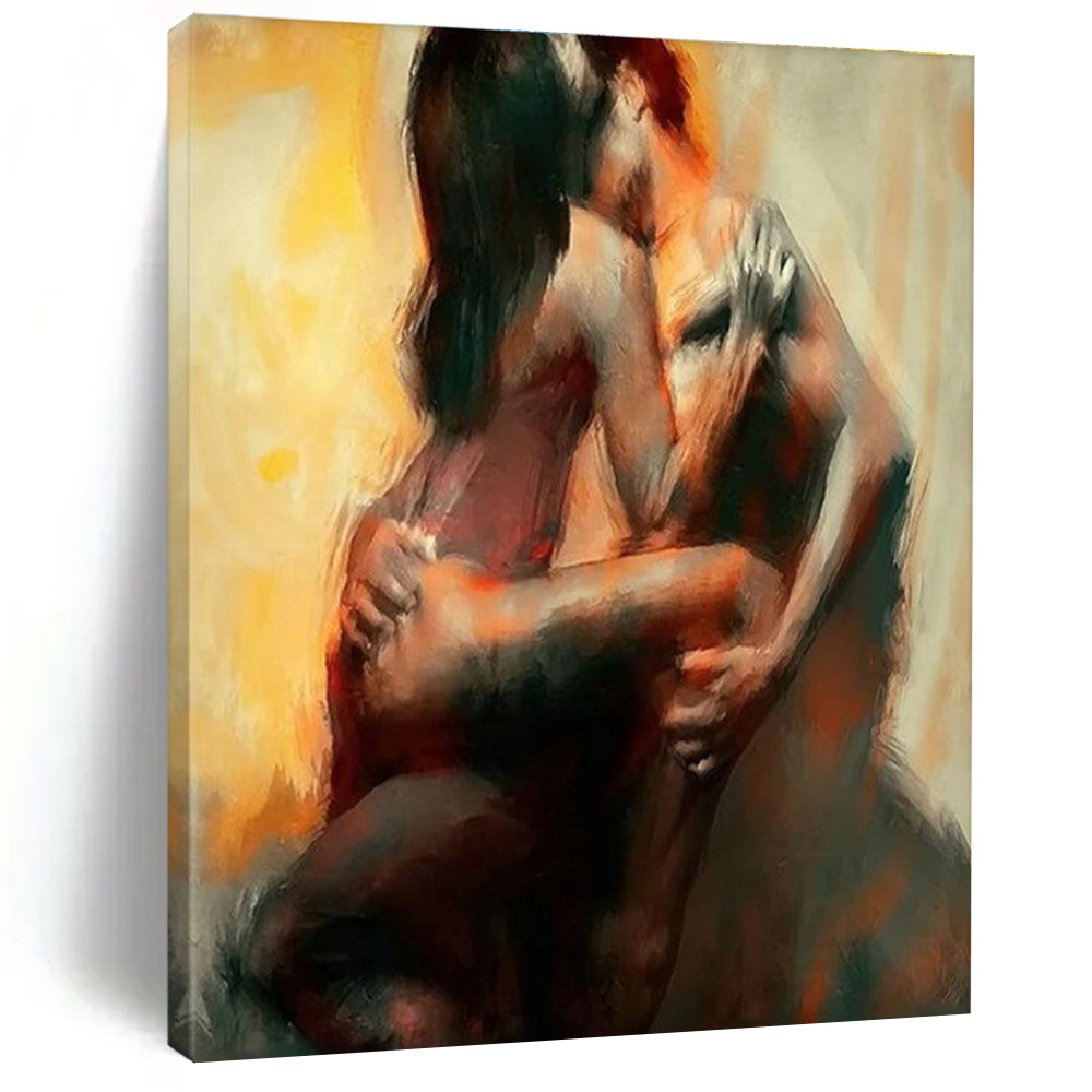 Large Handmade Abstract Painting for Entryway & Living Room DLZ2333