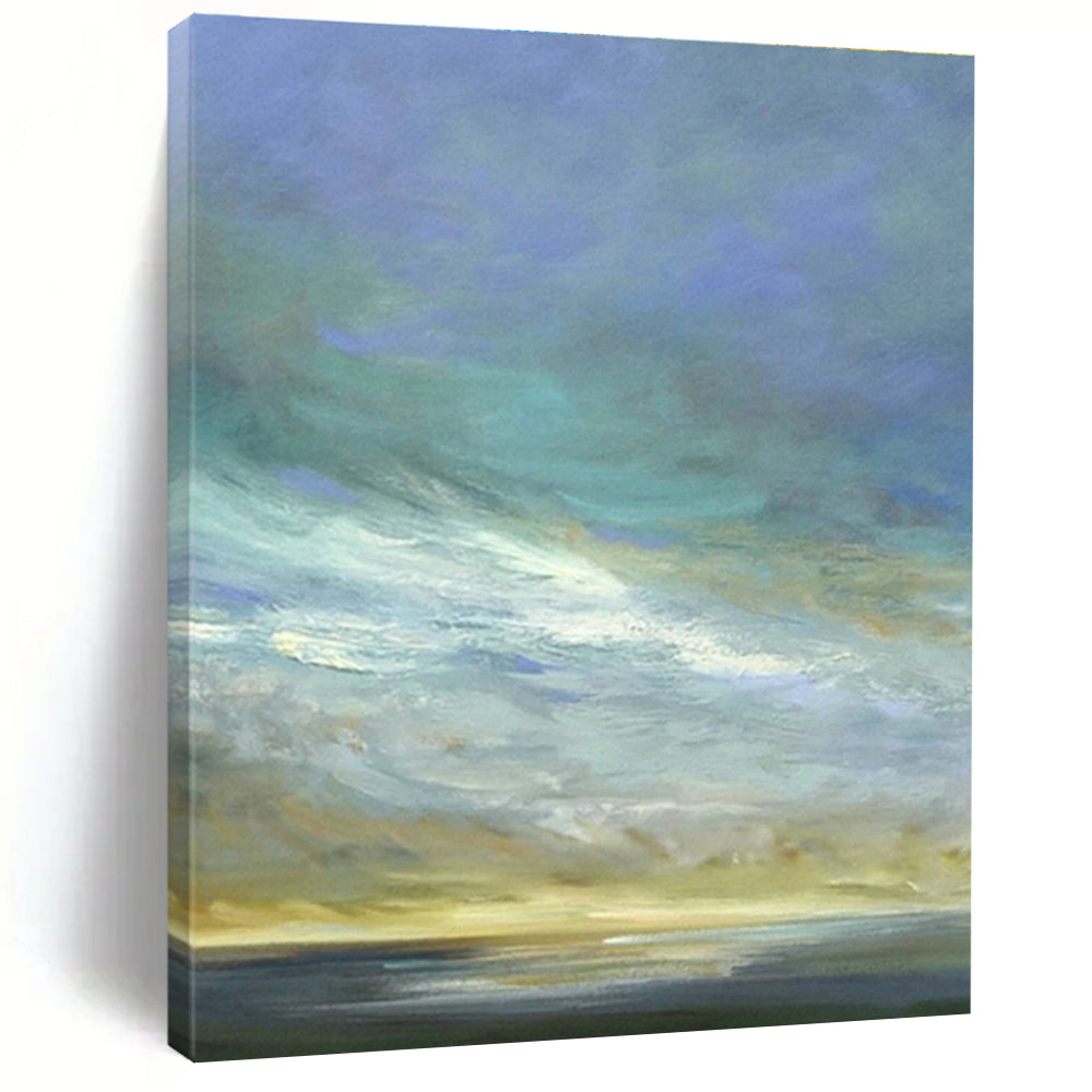 Handmade Abstract Oil Painting, Elevating the Style of Bedroom and Dining Room DLZ0961
